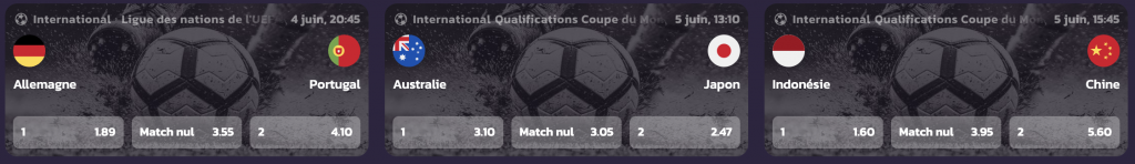 Paris sportifs Coolzino