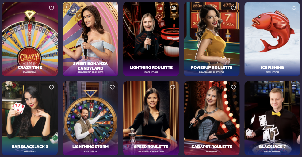 Casino en direct coolzino